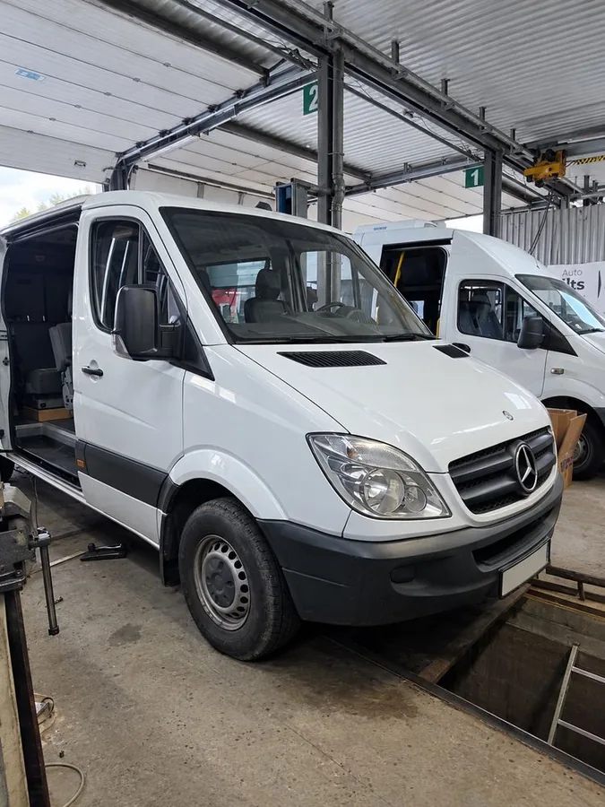 Mercedes-Benz Sprinter, фургон: воздушный отопитель